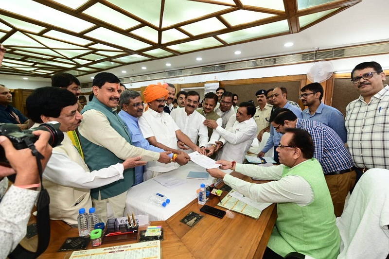 bhopal, George Kurien ,filed nomination 