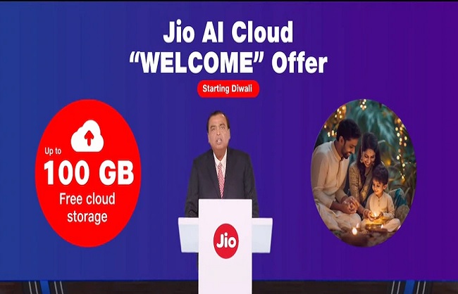 new delhi, Mukesh Ambani ,announced AI Cloud