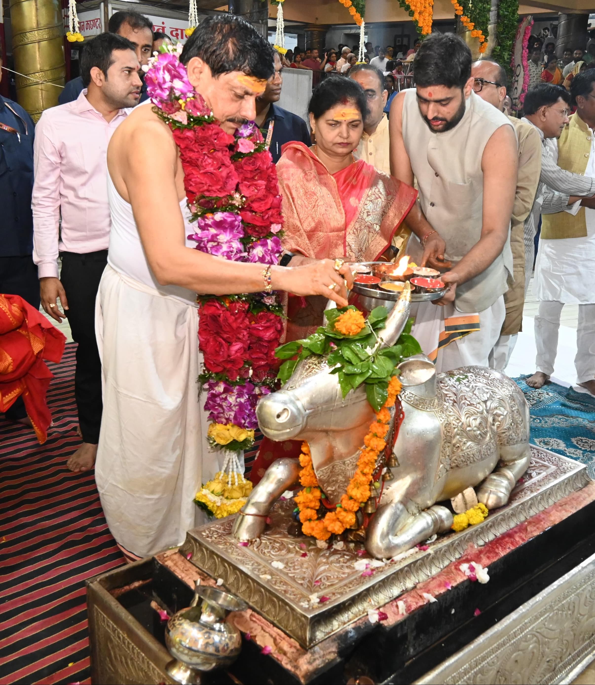 bhopal, Chief Minister ,visited Lord Mahakaleshwar 