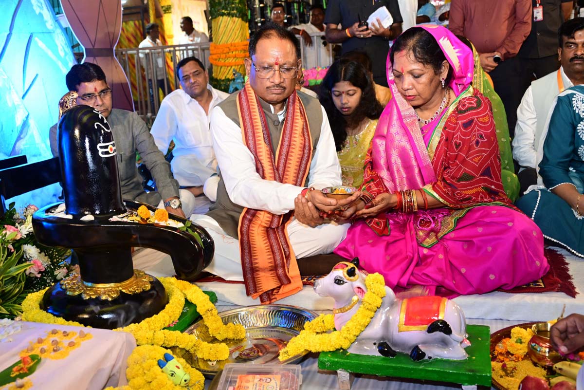 raipur, Chief Minister Sai ,Shiva and Nandiraj