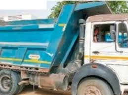 mahasamund, Two trailers, highway seized 