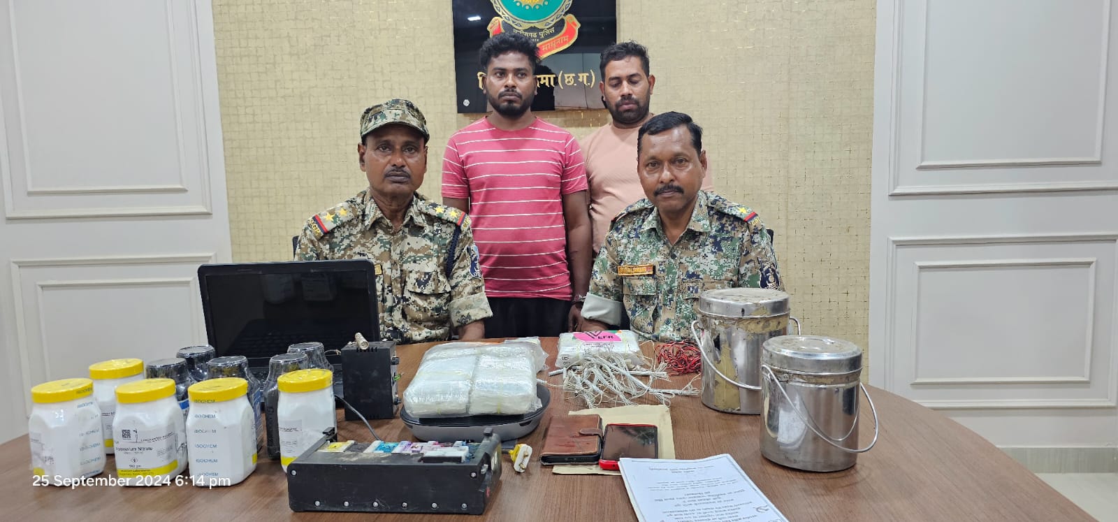 sukma, Police arrested, two suppliers 