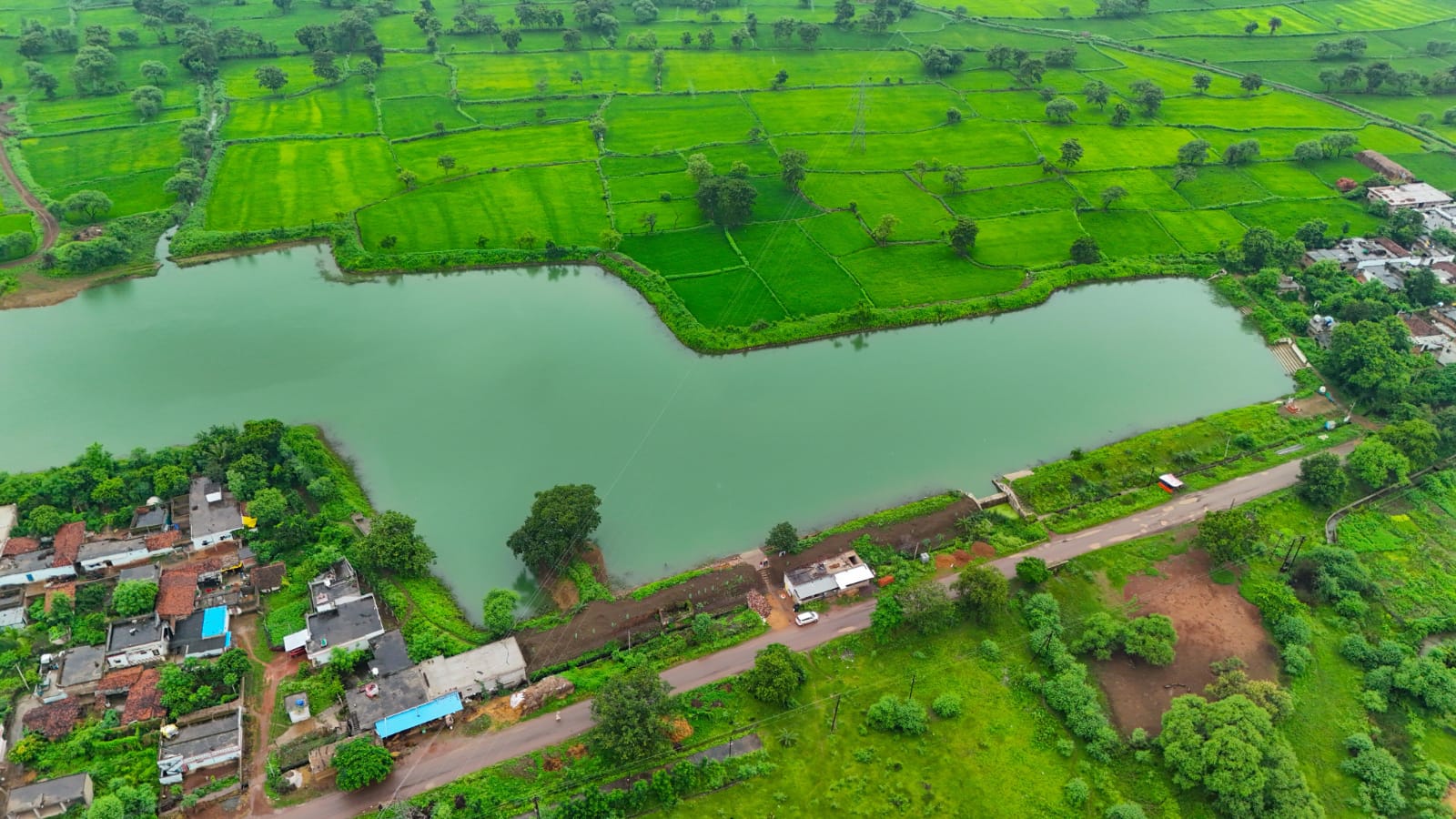 dhamtari,  largest Amrit Sarovar,Kanharpuri  