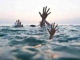 shivpuri, Three children, drowning