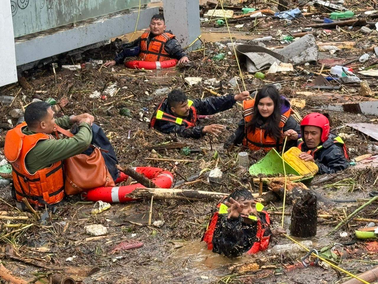 kathmandu,Nepal,Death toll from floods  