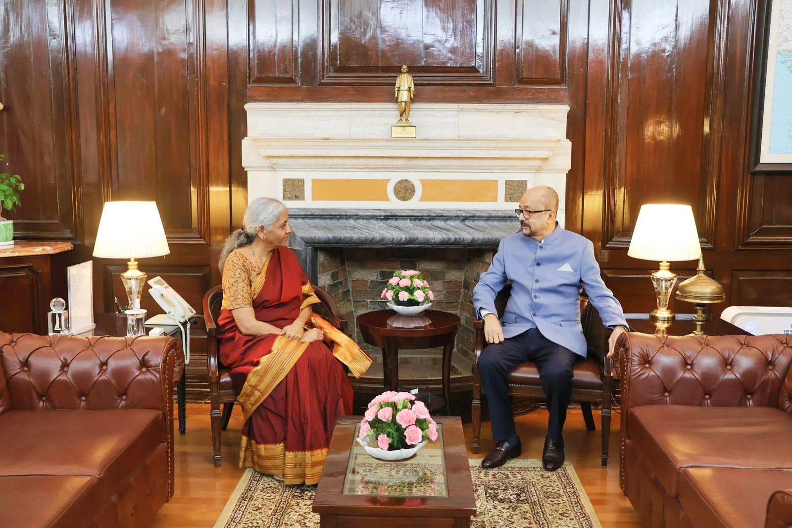 raipur,Governor Deka,Nirmala Sitharaman