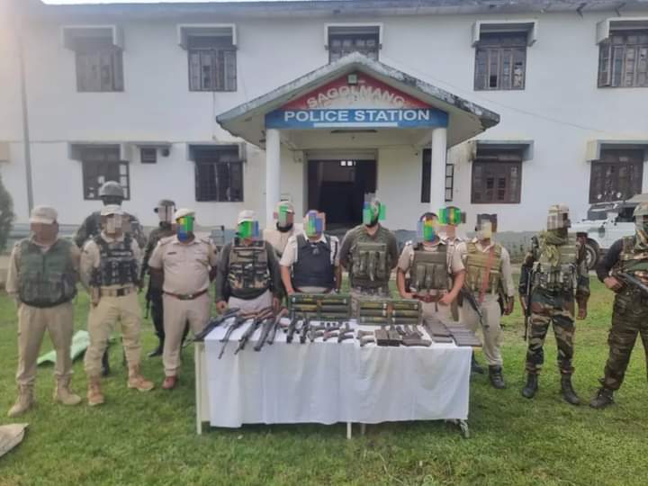 imphal, Huge quantity of weapons , Myanmar