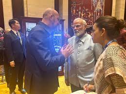 new delhi, Indian PM Modi , Klaus in Laos