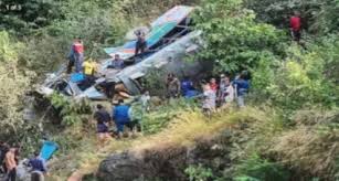 dehradoon, 38 killed , horrific bus accident  