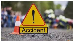 vidisha, Speeding car, hits motorcycle