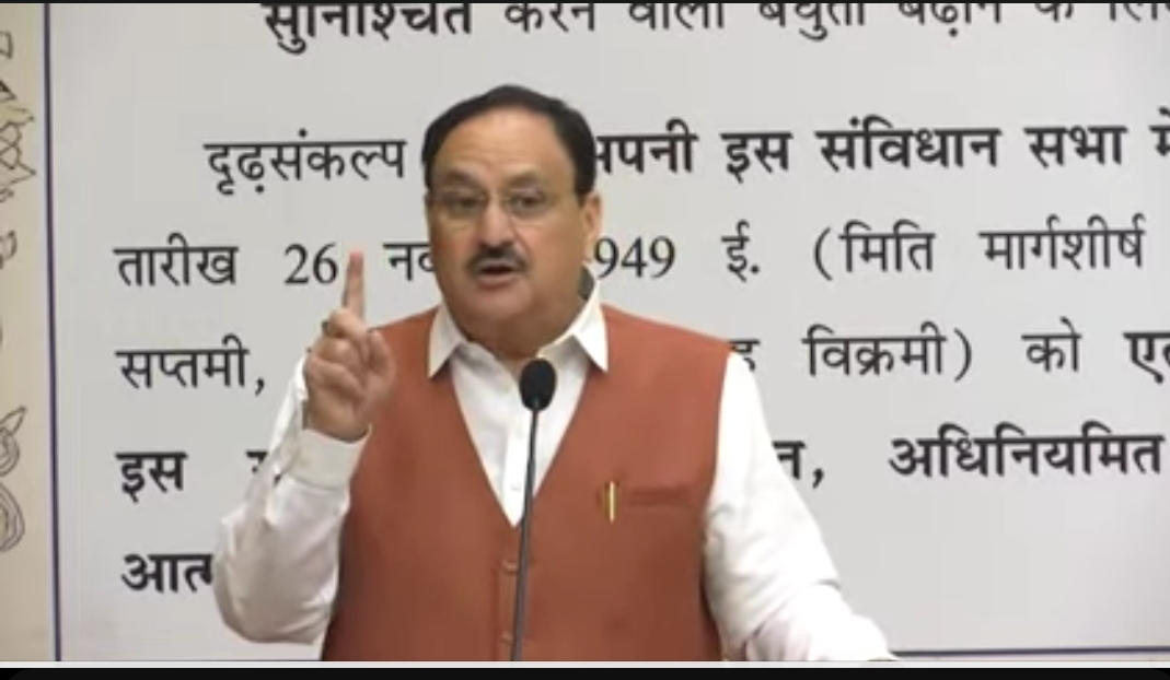 new delhi, Congress worked,JP Nadda