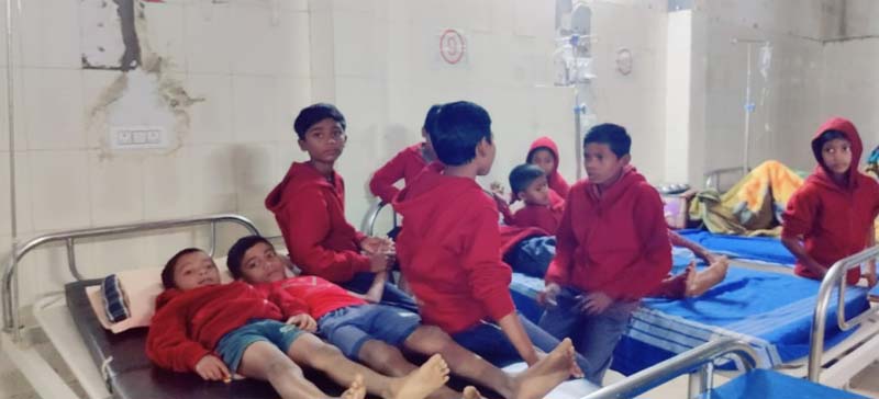 raipur,23 children suddenly fell ,Bal Ashram School 