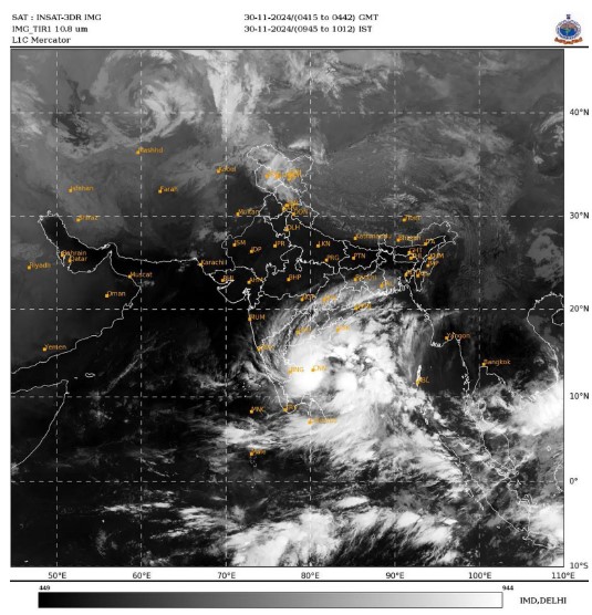 new delhi, Cyclone Fengal hits ,Tamil Nadu coast