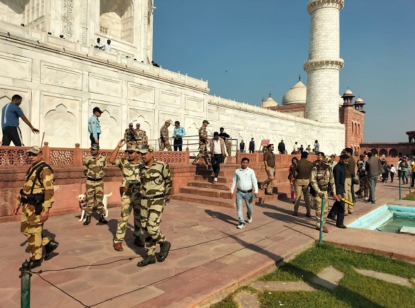 agra, Threat of bombing ,Taj Mahal 