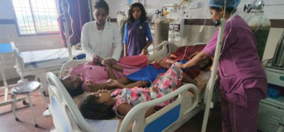 bijapur,27 children ,food poisoning  