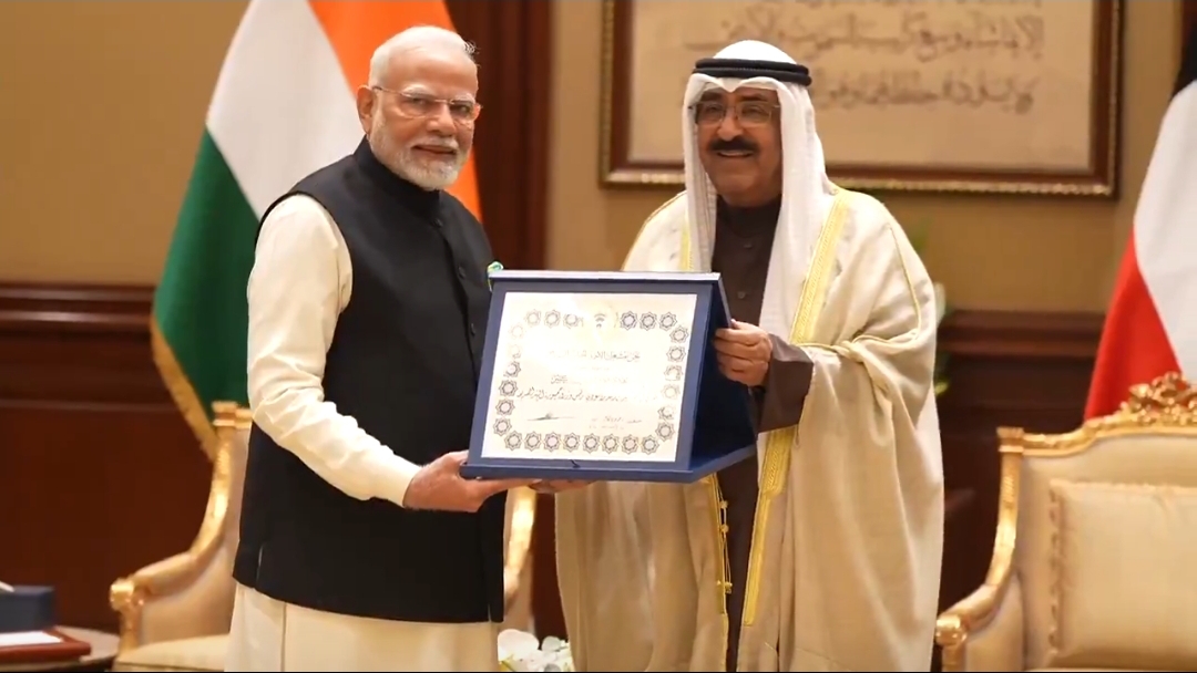 new delhi, Prime Minister Modi ,received Kuwait