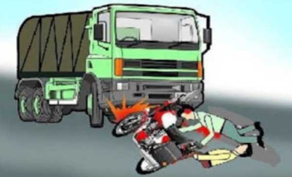 jagdalpur,   unknown vehicle hit , two died