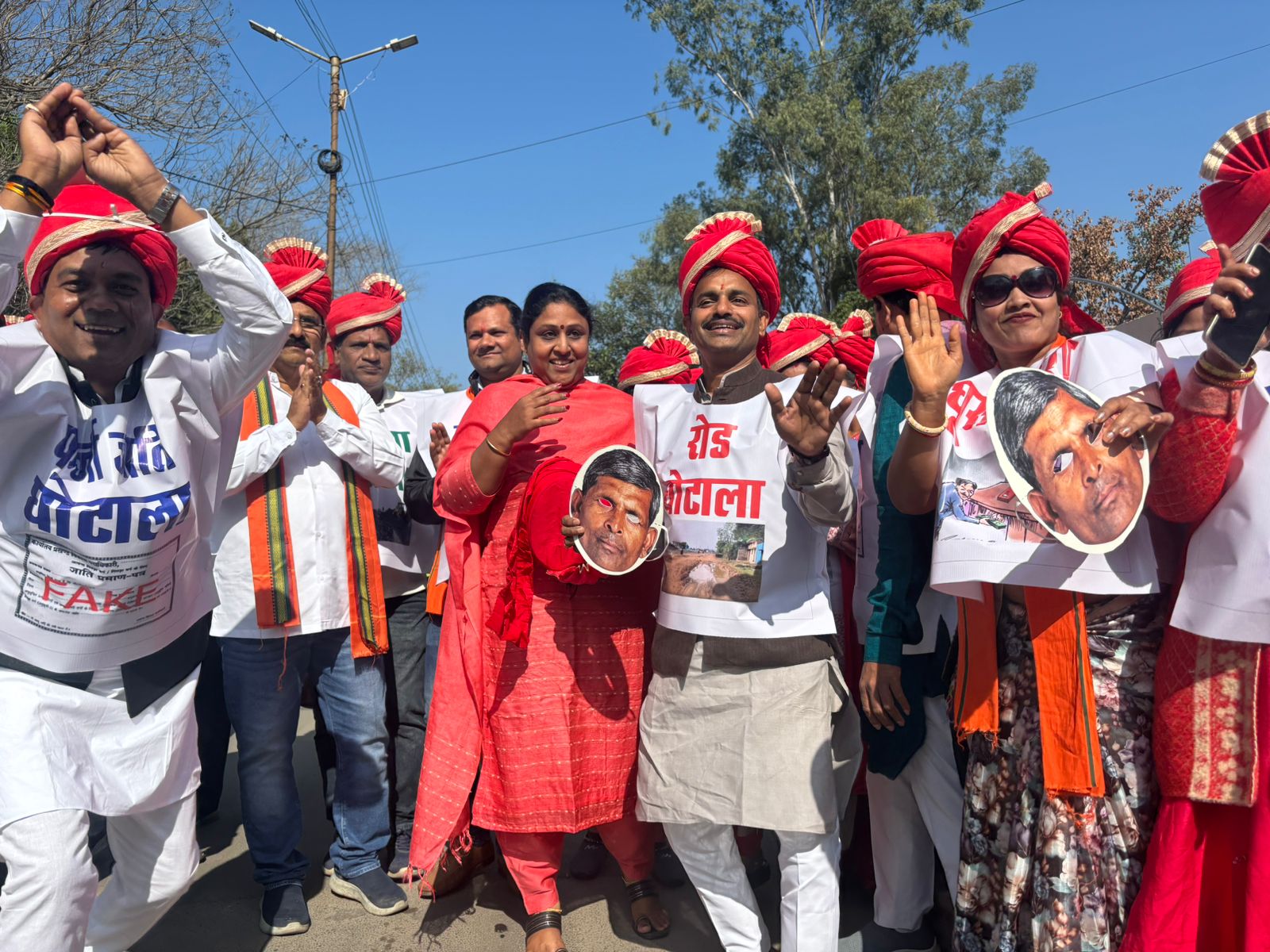 korba, BJP councillors protest , mayor  