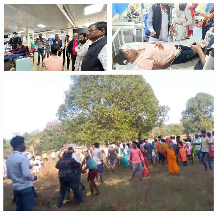 jagdalpur,   two parties , village Bodal