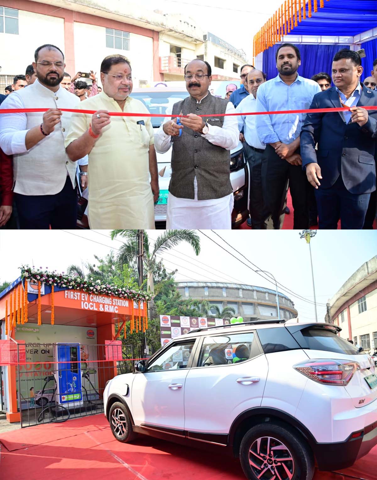 raipur, Deputy Chief Minister, e-charging station