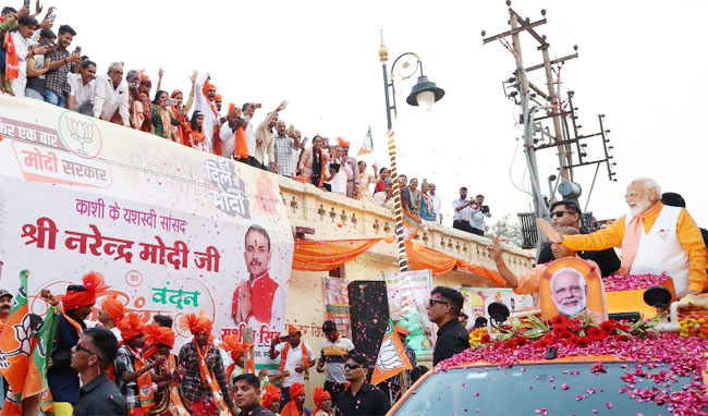 new delhi, Huge crowd gathered, PM Modi