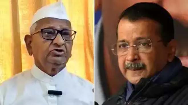 mumbai, Anna Hazare,Kejriwal and AAP  