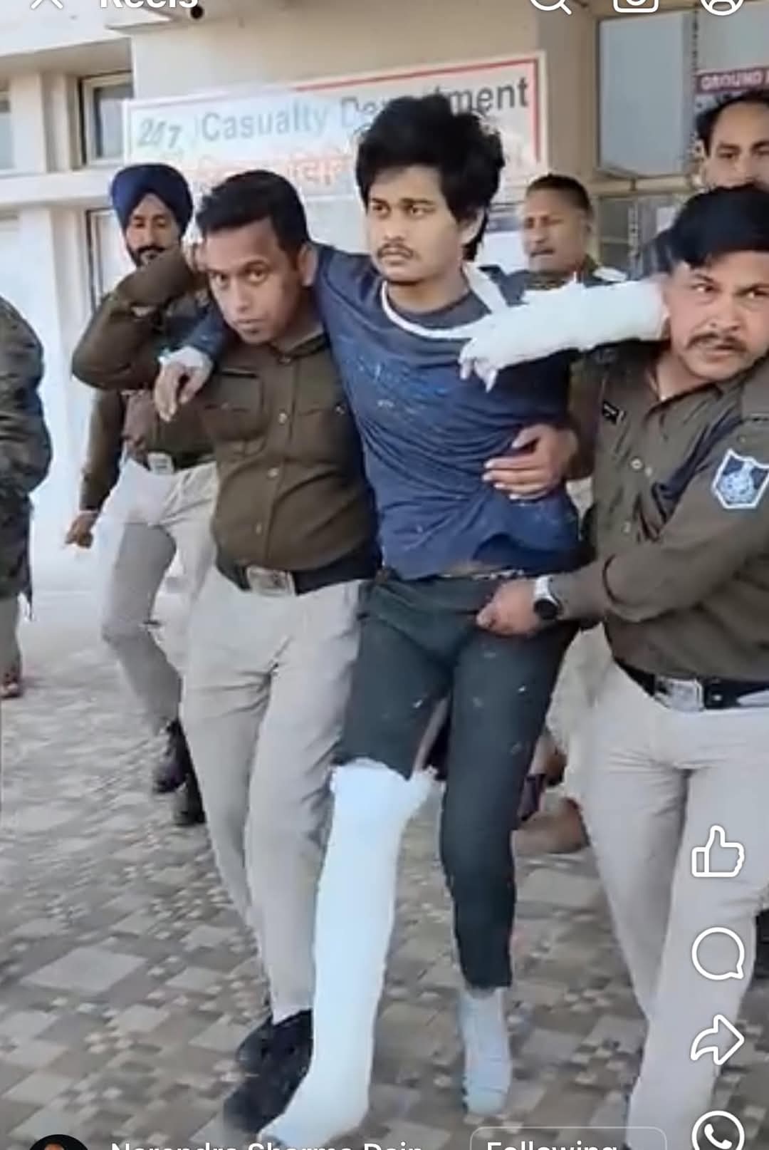 shivpuri,Police arrested ,molested  