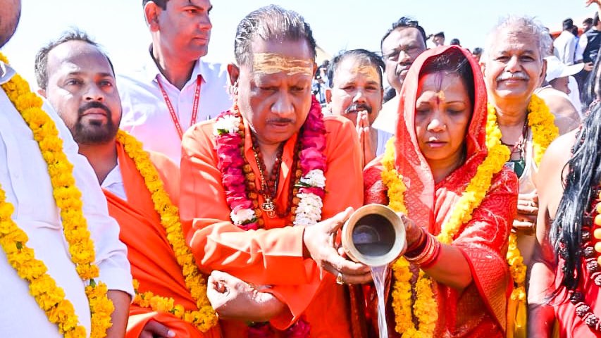 mahakumbh nagar, Chhattisgarh Governor ,Triveni Sangam