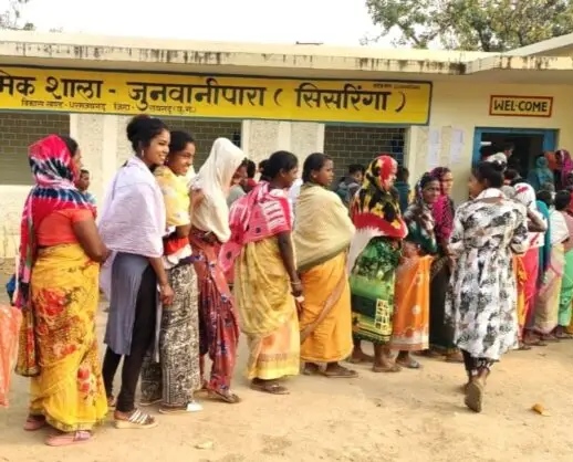 raigarh, Awareness about voting, polling booths