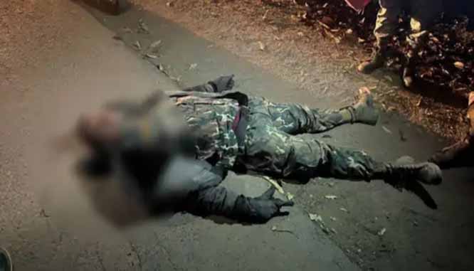 kondagaon,  constable posted , road accident