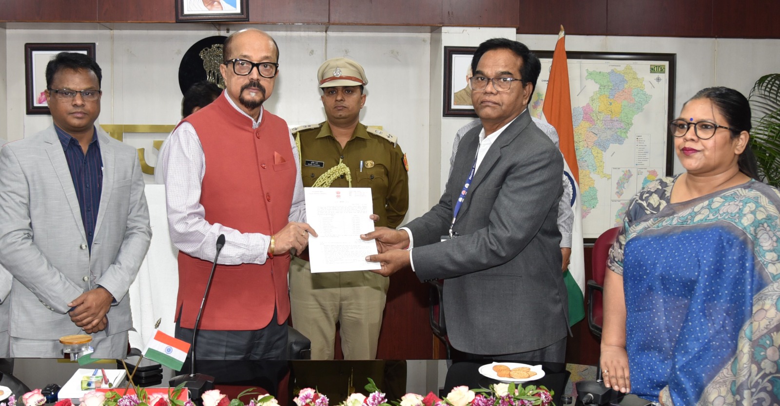 raipur, Governor Deka , TB patients