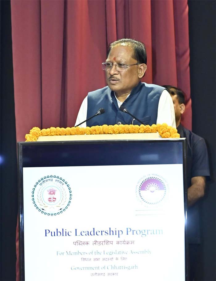 raipur,   role of public representatives, Chief Minister Sai