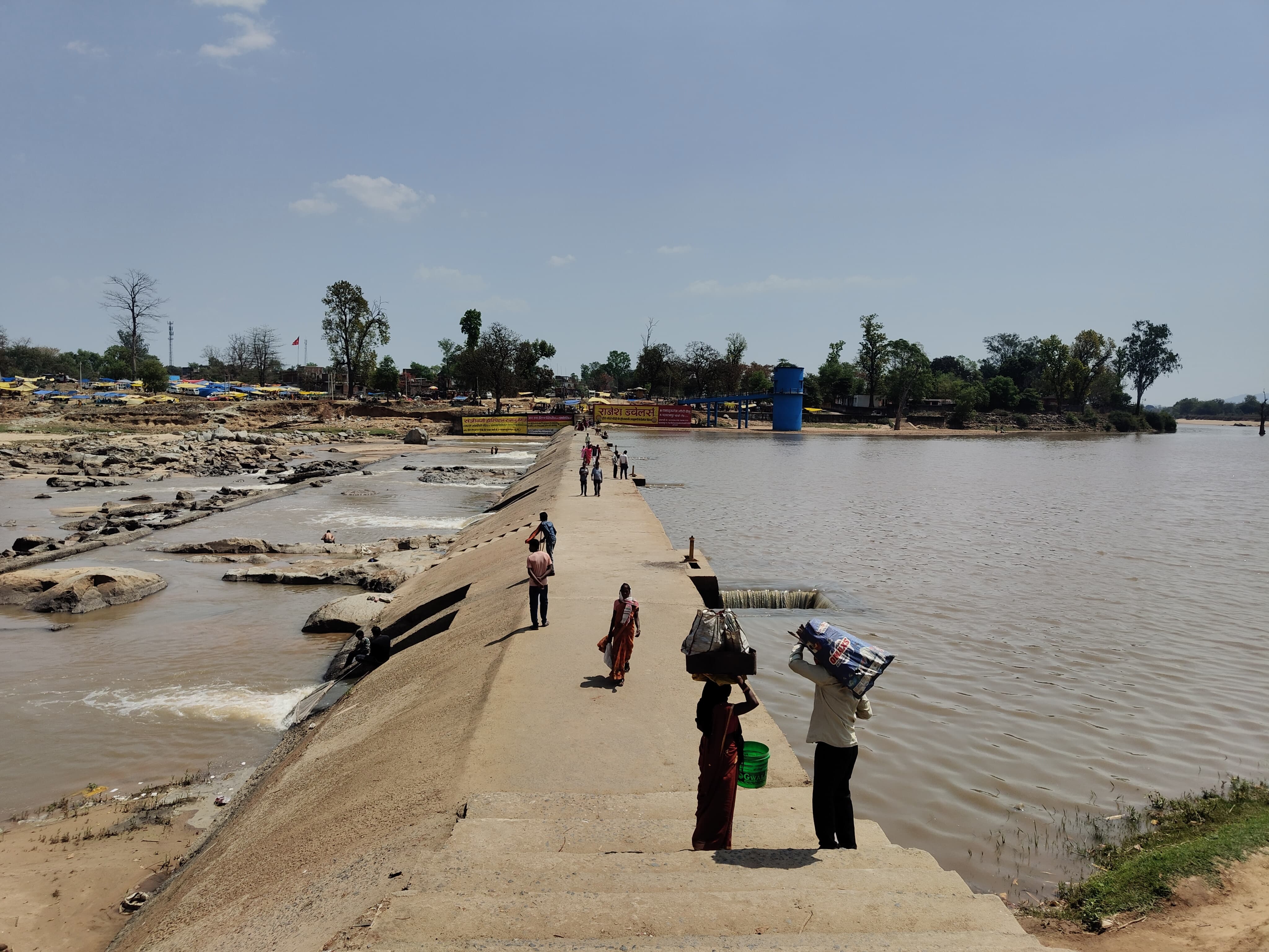 balrampur, gates of Anicut  , water wasted  
