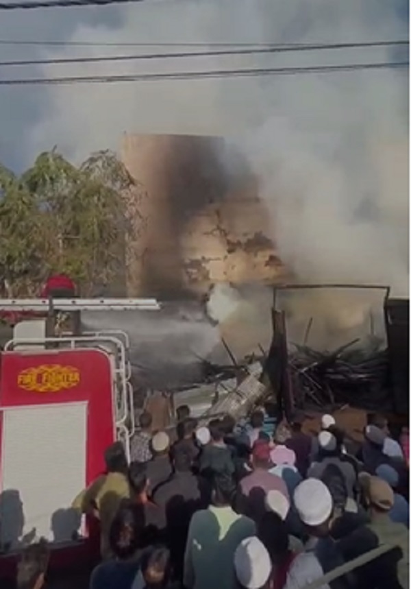 sagar, Fire broke ou, extinguish the fire