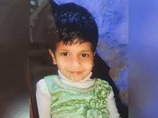 bhopal,  truck crushed , father and   child