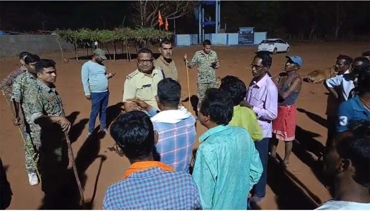 balod,   worker died , Power Plant