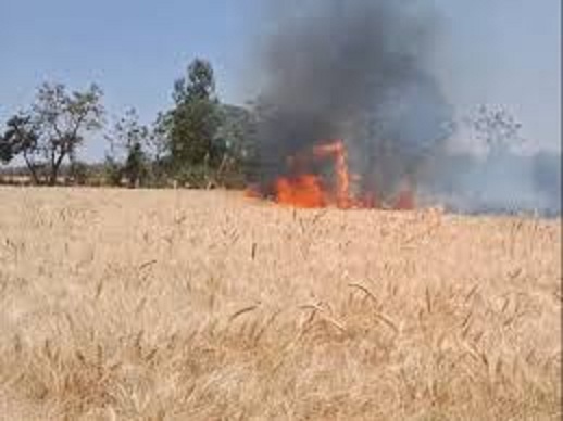 bhopal,   huge fire broke out, Khajurikala