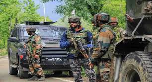  Udhampur, Encounter starts , security forces and terrorists  