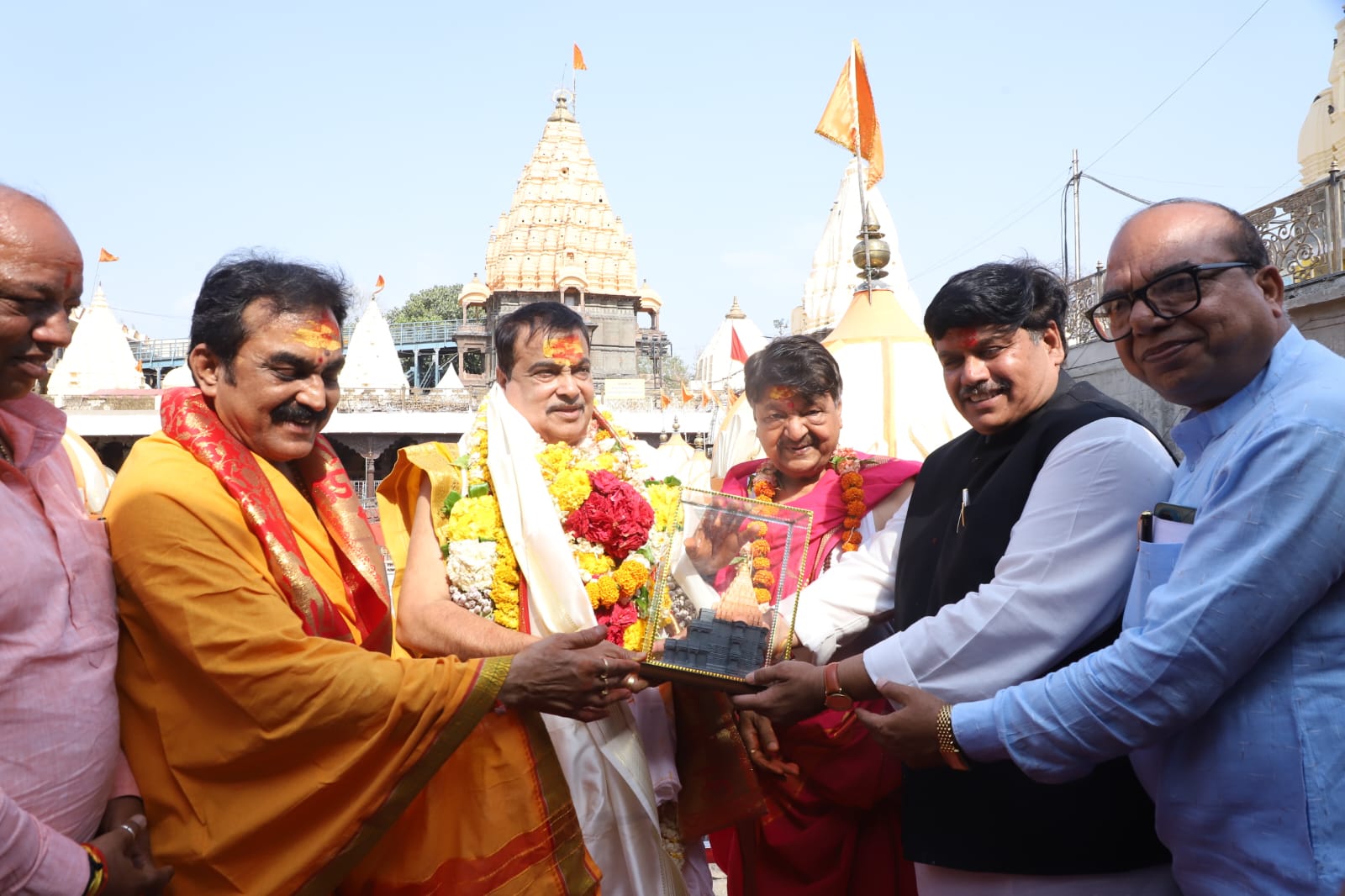 ujjain,   Nitin Gadkari ,Mahakal Darshan