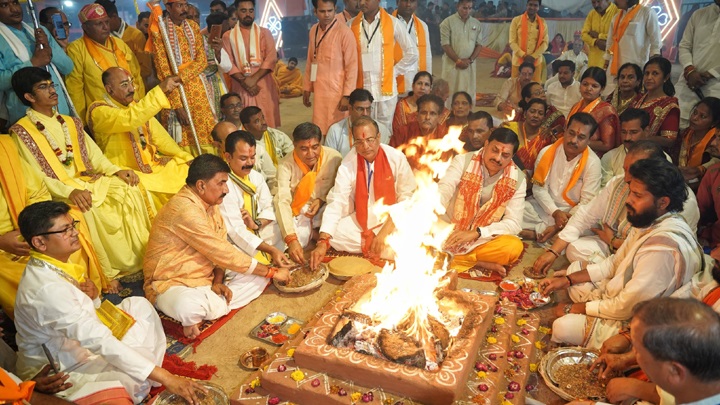 mandsour, Chief Minister participated, Maha Somayagya 