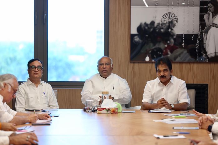 new delhi, Kharge s, AICC meeting 