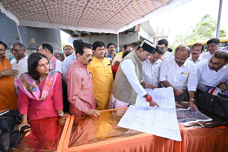 bhopal,  Subhash Nagar ROB ,  Minister Sarang