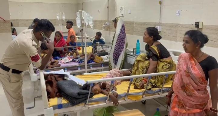 korba,   fall victim , food poisoning 