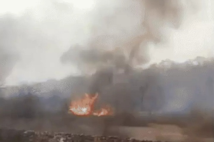 shivpuri,Fire broke out , Madhav Tiger Reserve