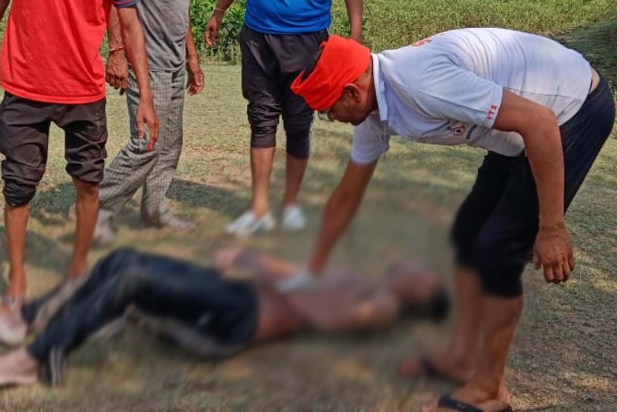 raipur,   two youths , Kharun river 