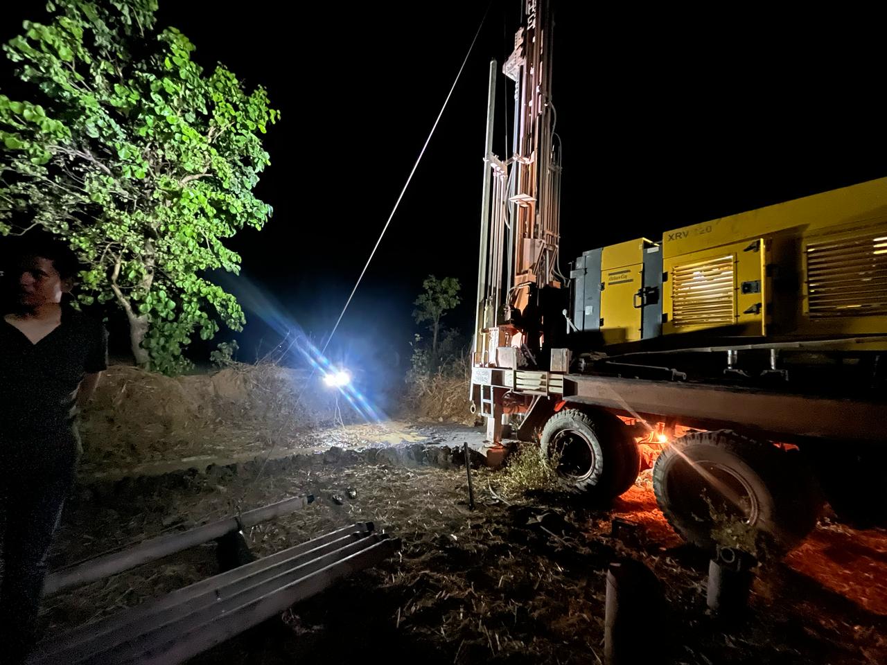 balodabazar,Action on bore mining, without permission