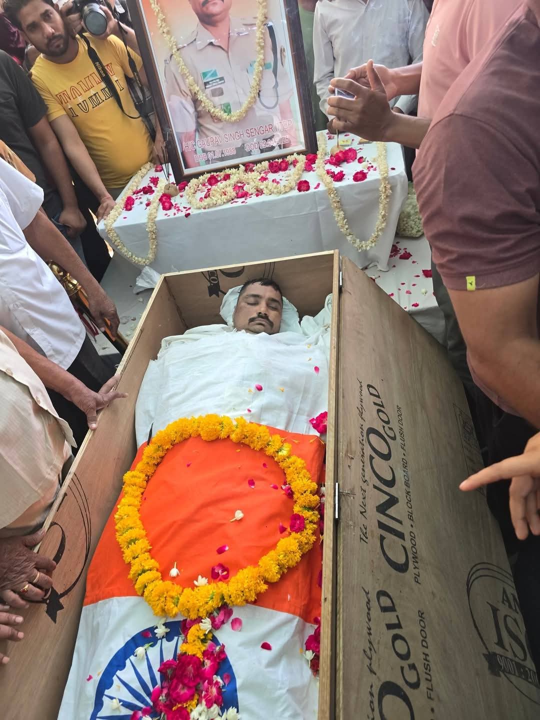 shivpuri, ITBP jawan,state honors