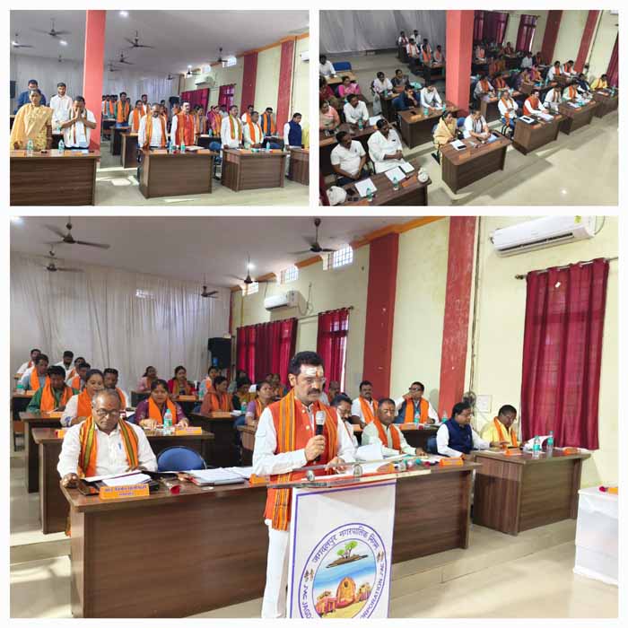 jagdalpur,  Corporation Mayor, presented a budget 