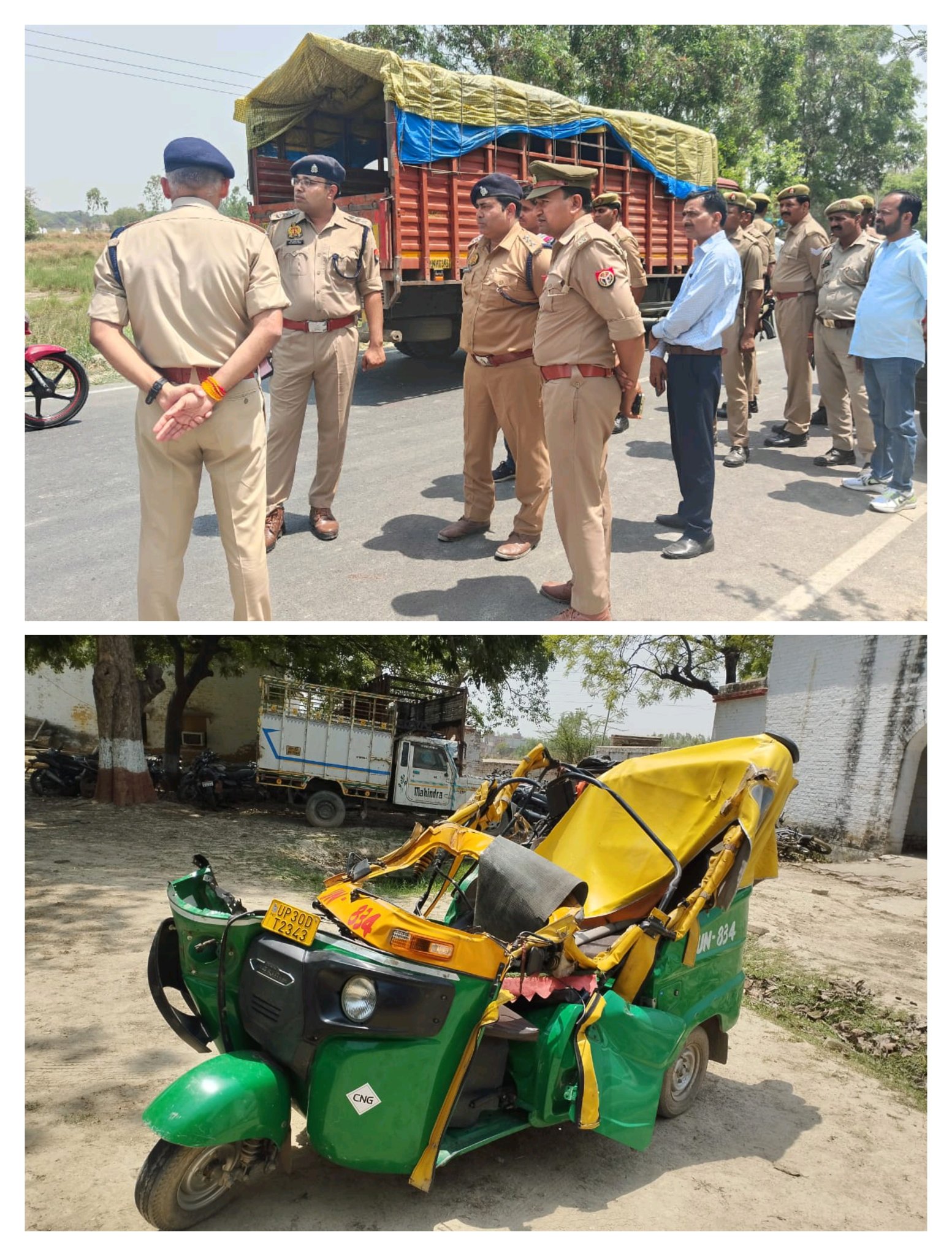 lucknow, 16 people died , road accident  