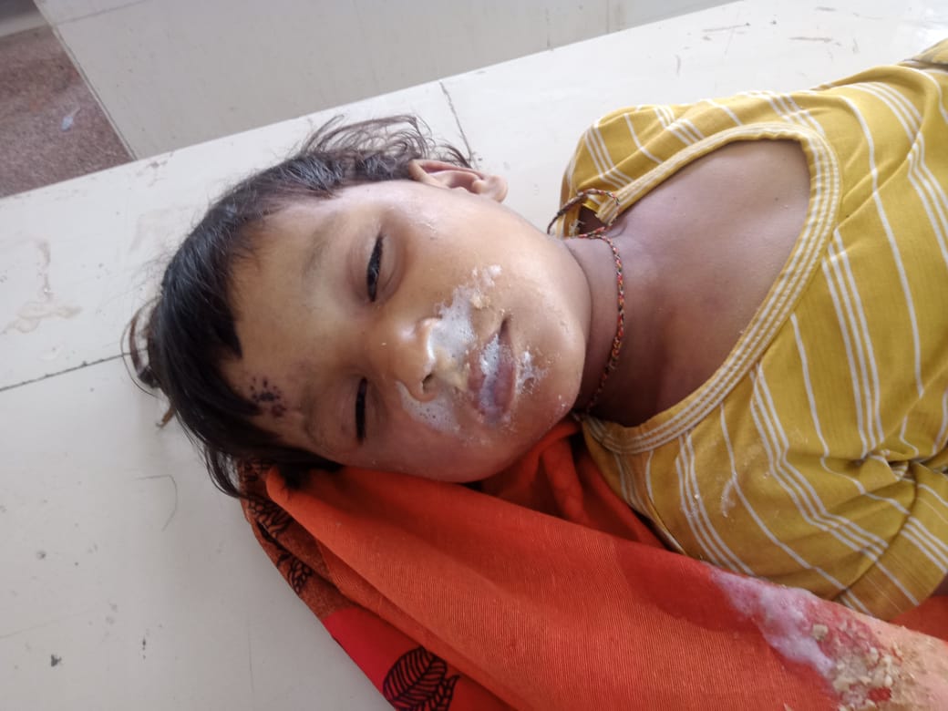 rajgarh, An innocent girl died, water tank